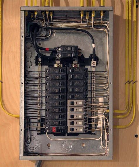 electrical sub panel box|residential electrical sub panel.